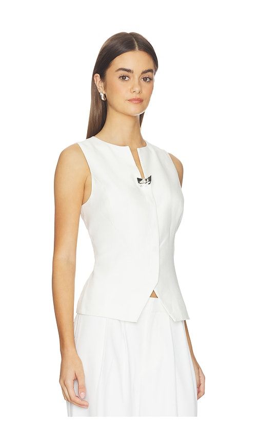 Linen Blend Summer Suit Vest in . - size M (also in S, XS) - Kate Barton - Modalova