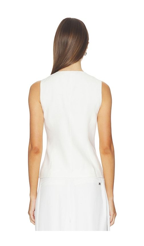 Linen Blend Summer Suit Vest in . Size M. Also in S, XS - Kate Barton - Modalova