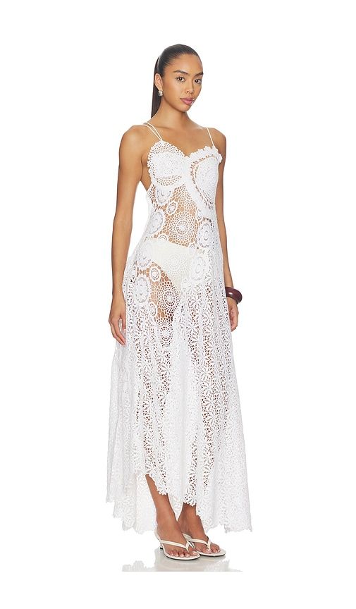 Dalia Crochet Dress in . - size L (also in M, S) - KETTEL ATELIER - Modalova