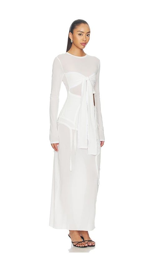 Knit Tie Dress in . - size L (also in M, S) - KETTEL ATELIER - Modalova