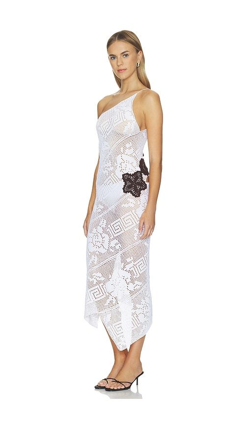 Minty Crochet Dress in . - size L (also in M, S) - KETTEL ATELIER - Modalova