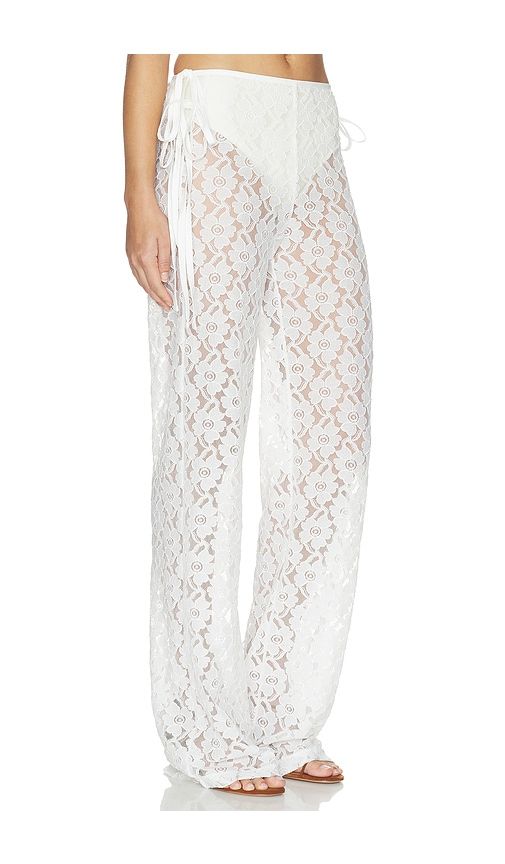 Strappy Lace Trousers in . - size L (also in M, S) - KETTEL ATELIER - Modalova