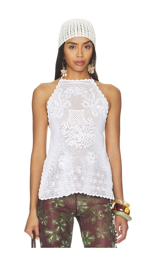 Finka Crochet Top in . - size M (also in S) - KETTEL ATELIER - Modalova