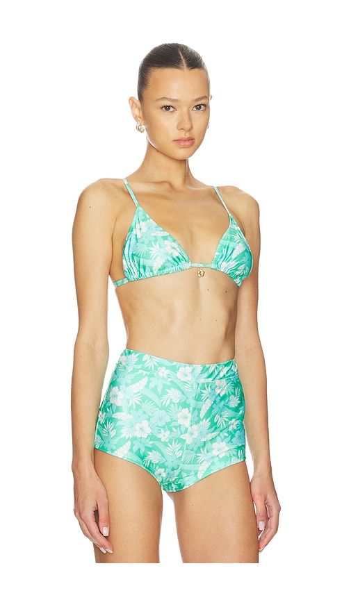 Bralette Bikini Top in Teal. - size S (also in XS) - Kulani Kinis - Modalova