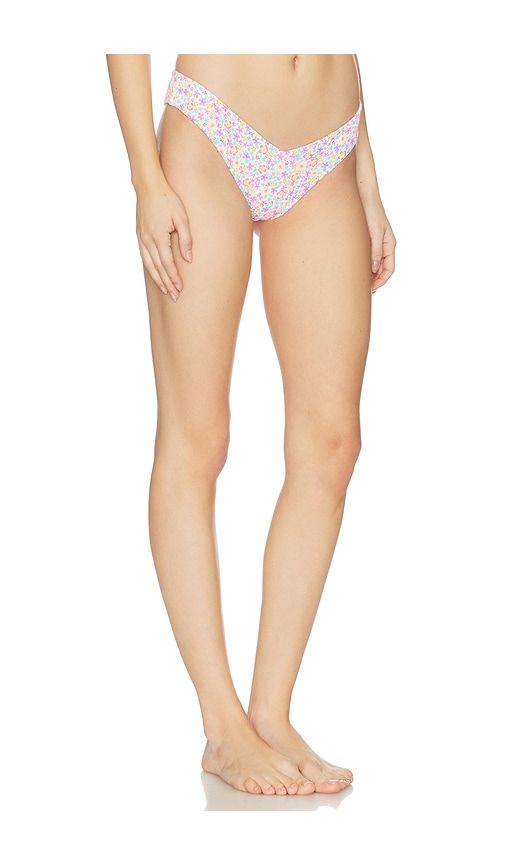 Cheeky V Bikini Bottom in White. - size L (also in S, XS) - Kulani Kinis - Modalova