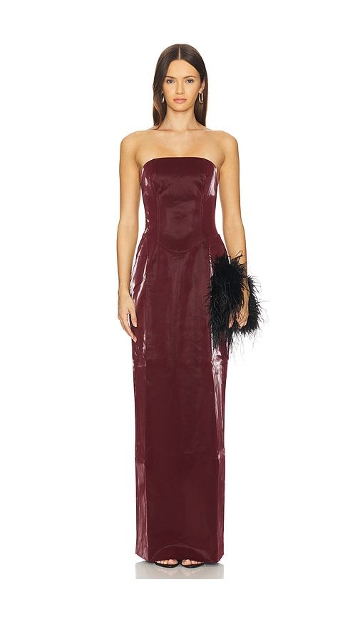 Lilly Patent Gown in . - size M (also in S) - Kim Shui - Modalova