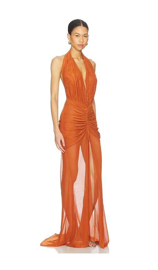 Maxi Dress in Burnt Orange. - size M (also in S, XL) - Kim Shui - Modalova