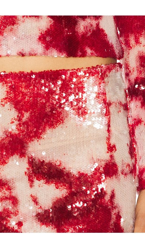 Amadiah Sequin Mini Skirt in . Taglia M. Also in S, XS - Kim Shui - Modalova