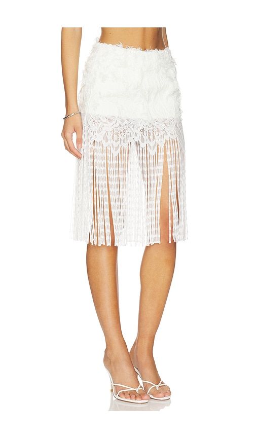 Fringe Skirt in . - size M (also in S, XS) - Kim Shui - Modalova