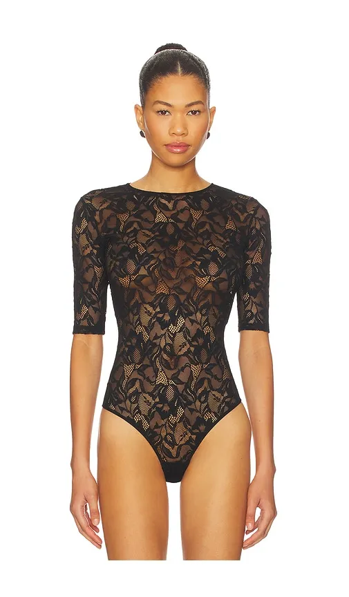 Sophie Stretch Lace Bodysuit in . - size M (also in S, XS) - Kiki de Montparnasse - Modalova