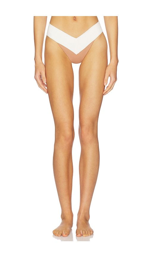 Kira Bikini Bottom in White. - size L (also in M, S) - KYA - Modalova