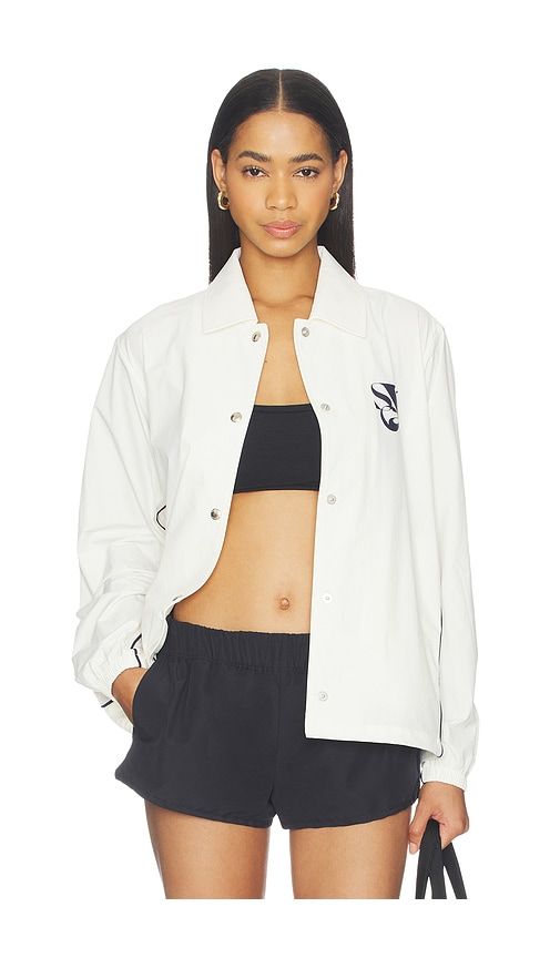 Garden Coach Jacket in White. - size M (also in S, XS) - Khalhon - Modalova