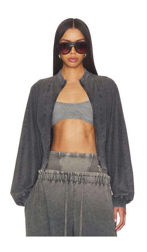Haze Zip-Up in Charcoal. - size M (also in S, XS) - KNWLS - Modalova