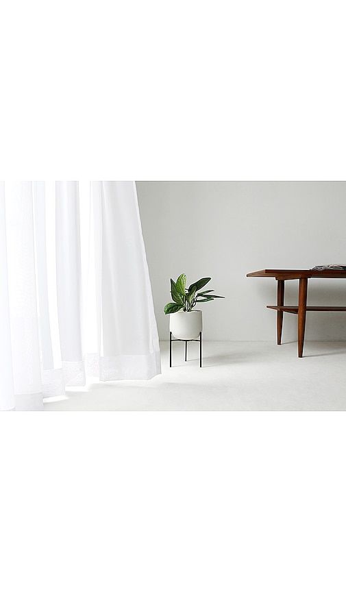In Ceramic Plant Pot 211 in Cream - KINTO - Modalova