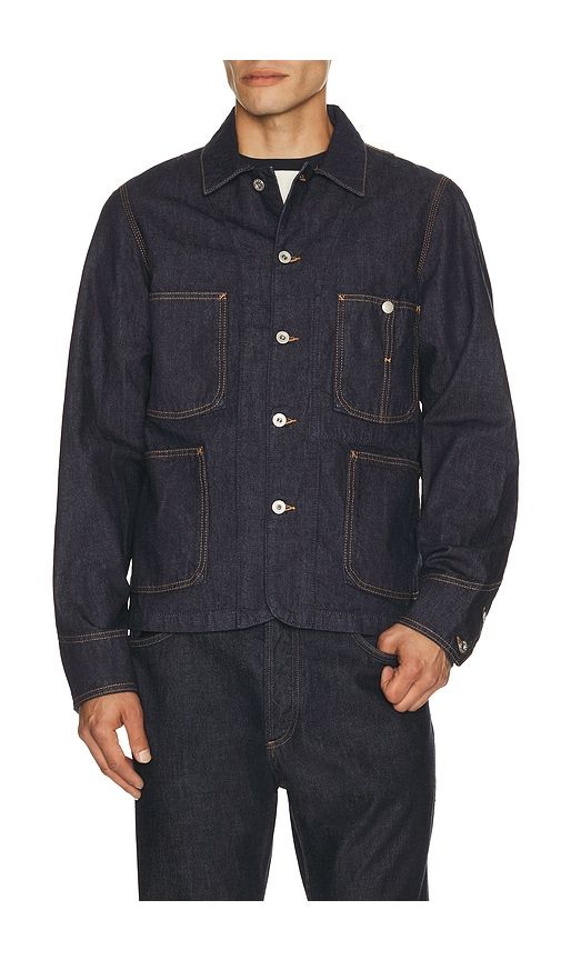 Varsity Chore Jacket in Blue. - size L (also in M, S, XL/1X) - Kenzo - Modalova