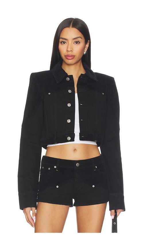Slim Trucker Jacket in Black. - size S (also in XS) - Ksubi - Modalova