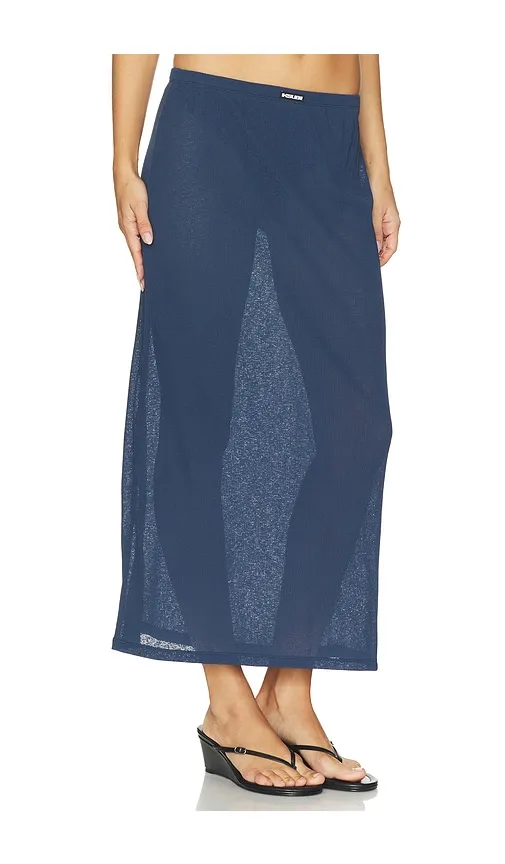 Nina Maxi Skirt in Blue. - size L (also in M, S, XS) - Ksubi - Modalova