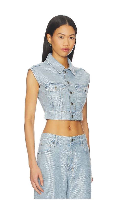 Trucker Vest in -Light. - size L (also in M, S, XL/1X, XS) - Ksubi - Modalova