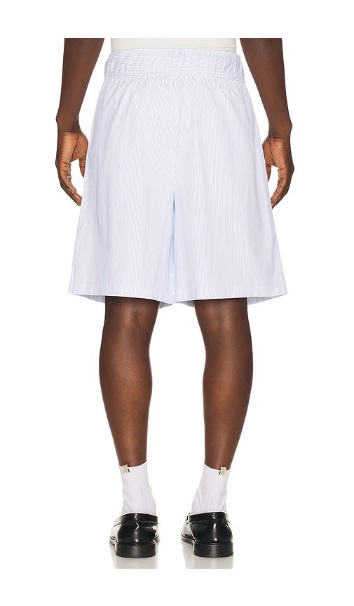 Cotton Stripe Short in Blue. - size L (also in M, XL/1X) - KROST - Modalova
