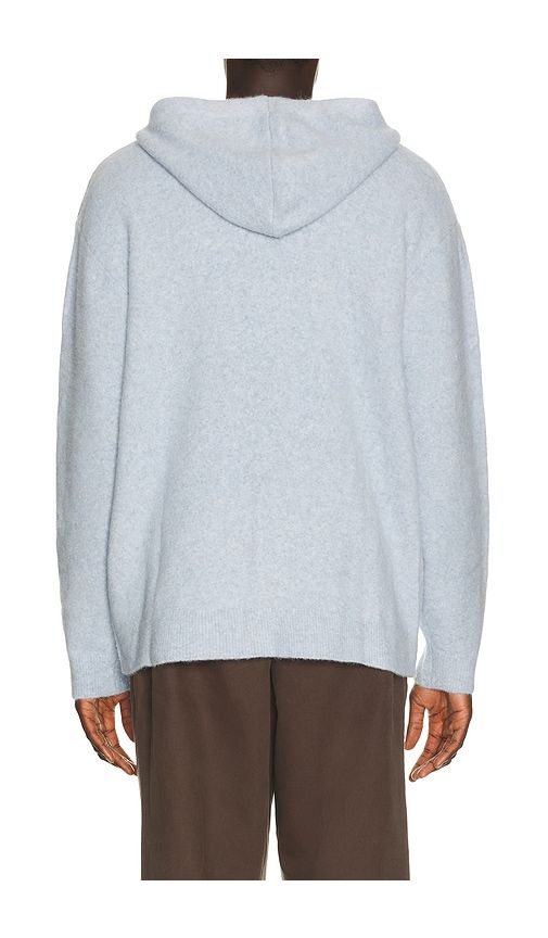Alpaca Zip Hoodie in Blue. - size L (also in M, S, XL/1X) - KROST - Modalova