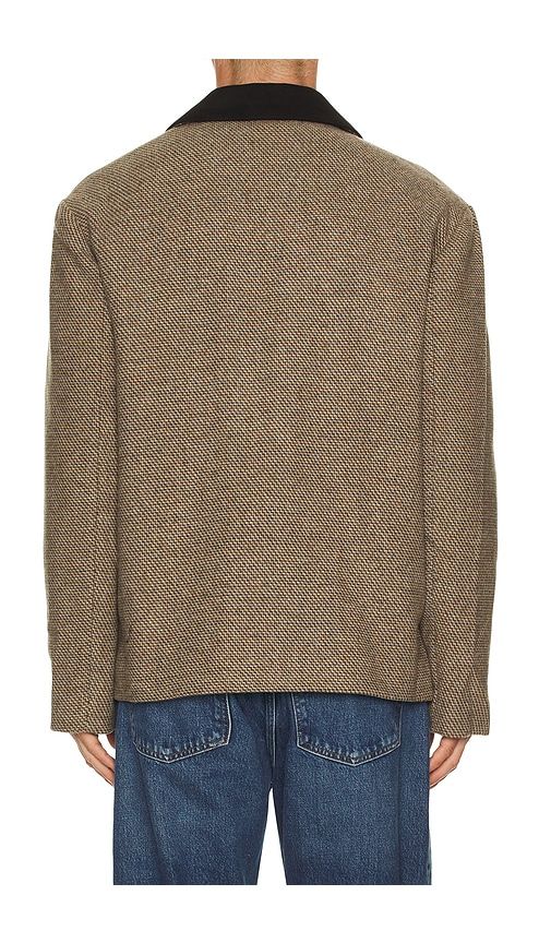 Wool Combo Coat in Grey. - size M (also in S) - KROST - Modalova
