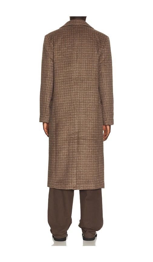 Eco Wool Overcoat in Brown. - size L (also in M, S, XL/1X) - KROST - Modalova