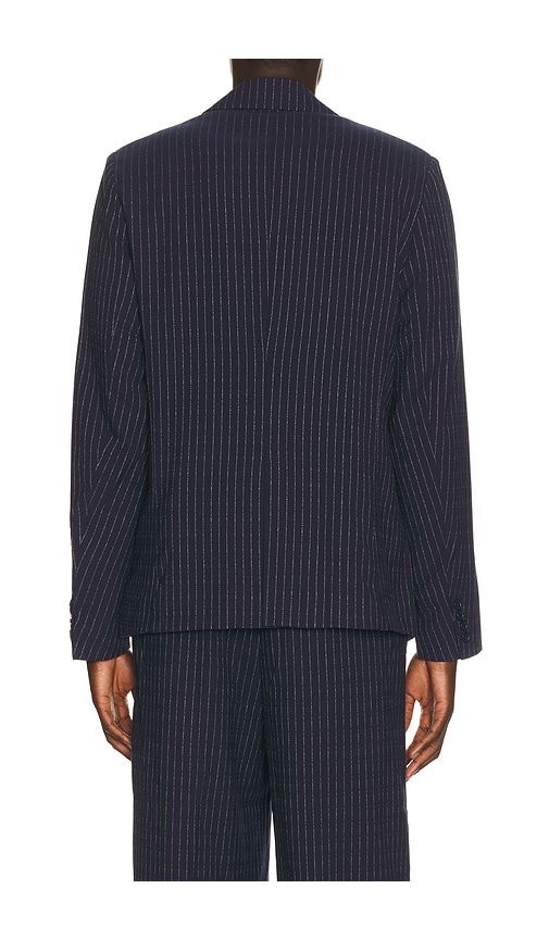 Double-Button Pinstripe Blazer in . - size L (also in M, S, XL/1X) - KROST - Modalova