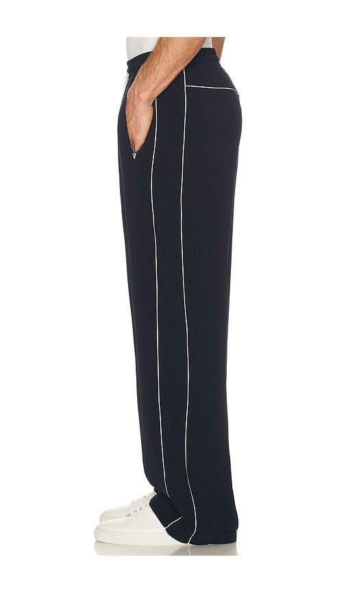 Piping Track Pant in Navy. - size L (also in M, S, XL/1X) - KROST - Modalova