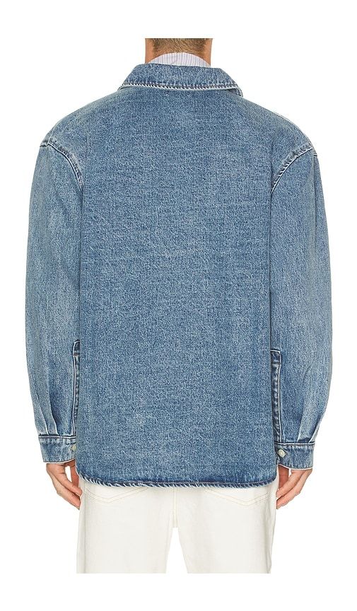 Oversized Denim Shirt in Blue. - size L (also in M, S, XL/1X) - KROST - Modalova