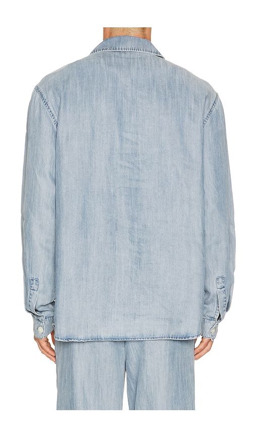 Oversized Denim Shirt in Blue. - size L (also in S, XL/1X) - KROST - Modalova