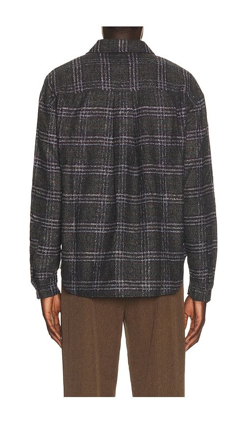 Eco Long Plaid Shirt in Grey. - size L (also in M, S, XL/1X) - KROST - Modalova