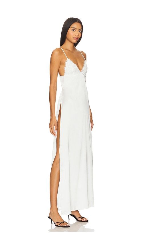 Dylan Maxi Slip in White. - size L (also in M, S, XL, XS) - KAT THE LABEL - Modalova