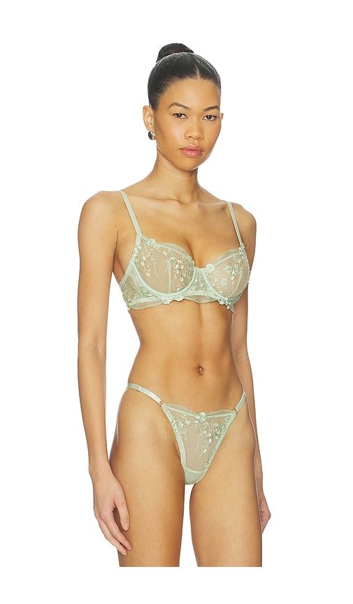 Sofia Underwire Bra in Mint. - size S (also in XL) - KAT THE LABEL - Modalova