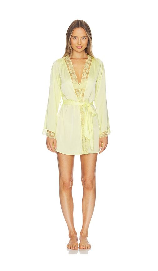 Sidney Robe in Lemon. - size M/L (also in XL/XXL) - KAT THE LABEL - Modalova