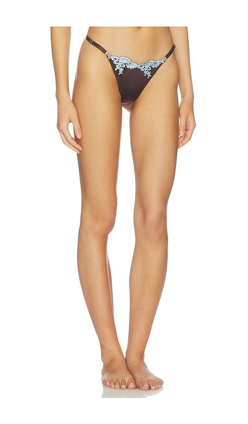 Jean Thong in Brown. - size L (also in M, S, XL, XS) - KAT THE LABEL - Modalova