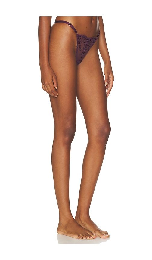 Nicolette Thong in Burgundy. - size S (also in XL) - KAT THE LABEL - Modalova
