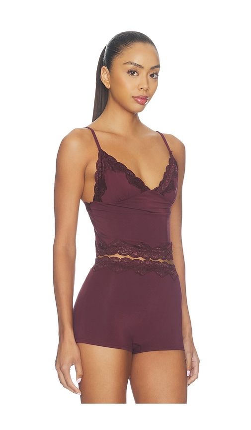 Hugo Camisole Top in Burgundy. - size L (also in M, S, XS) - KAT THE LABEL - Modalova