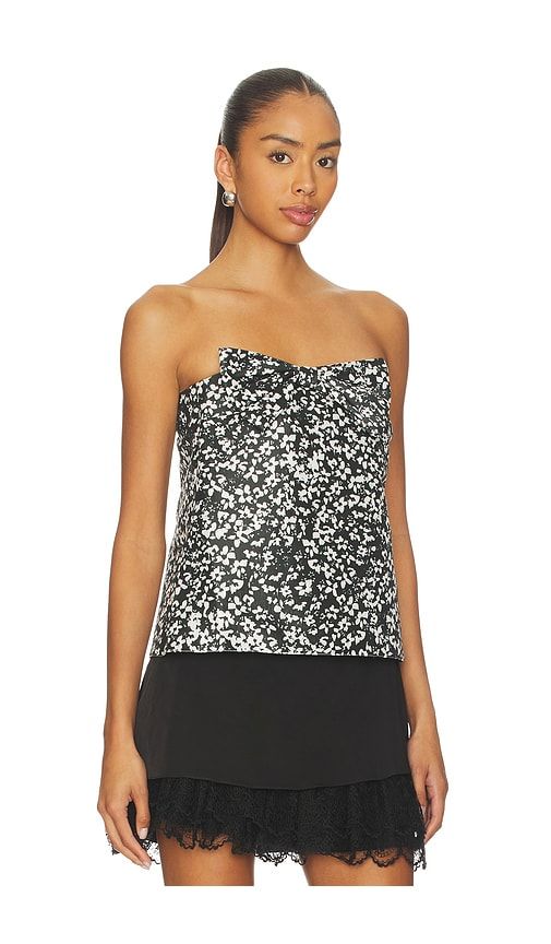 Gillian Top in Black. - size 10 (also in 2, 4, 6) - KIKA VARGAS - Modalova
