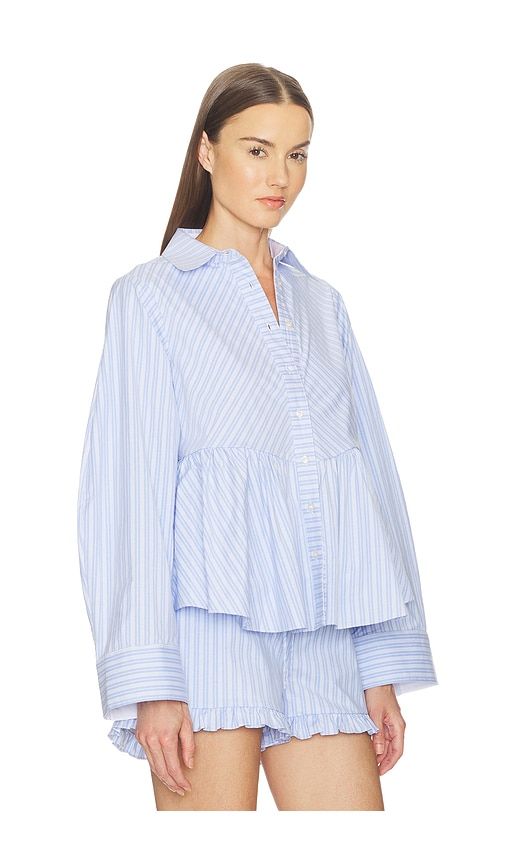 Ambika Top in Baby Blue. - size 2 (also in 4, 6) - KIKA VARGAS - Modalova