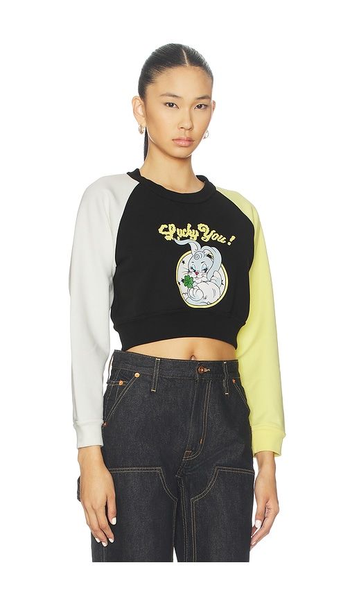 Lucky Me Cartoon Cropped Sweatshirt in . - size L (also in M, XS) - Kenzo - Modalova
