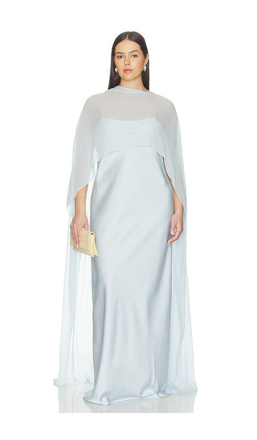 Evolet Gown in Blue. - size S (also in M) - L'Academie - Modalova