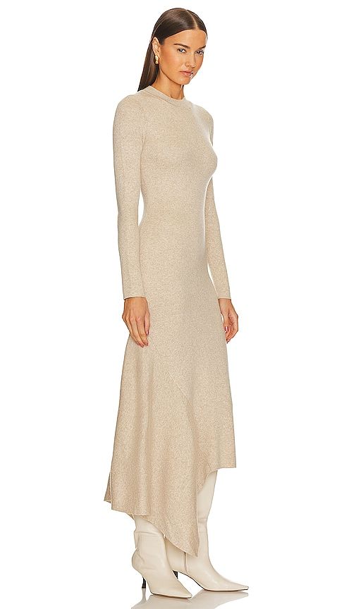Odelya Asymmetrical Dress in Neutral. - size L (also in M, S, XL, XS, XXS) - L'Academie - Modalova