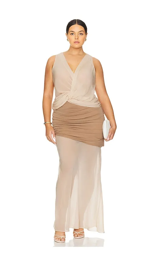 Marin Midi Dress in . - size L (also in M, XL) - L'Academie - Modalova