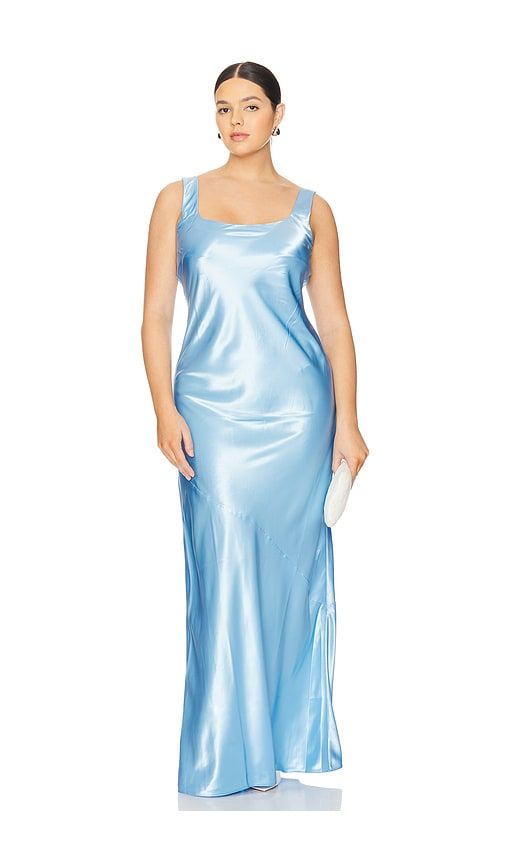 Laetitia Maxi Dress in Baby . - size L (also in M) - L'Academie - Modalova