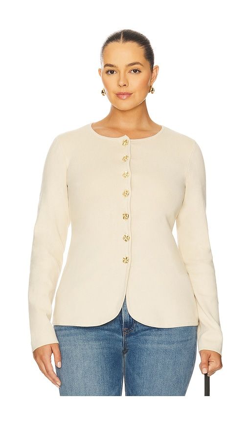 Bronte Button Cardigan in . - size XL (also in XS, XXS) - L'Academie - Modalova