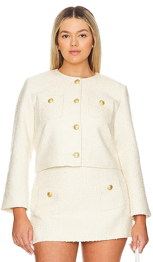 Dapheen Jacket in Beige. - size M (also in XL) - L'Academie - Modalova
