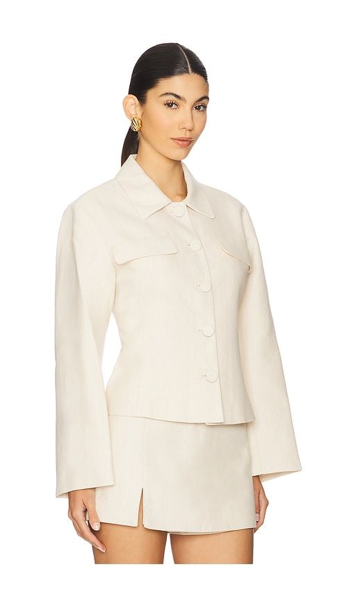 Ami Jacket in Beige. - size L (also in M) - L'Academie - Modalova