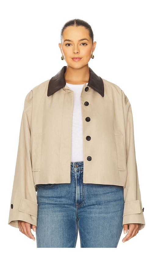 Nikki Jacket in Brown. - size L (also in M, XL) - L'Academie - Modalova