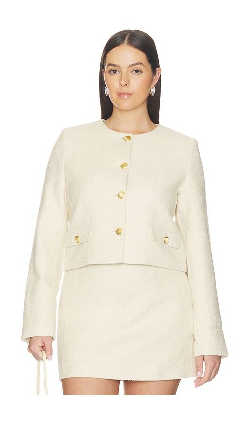 Hilde Jacket in Beige. - size L (also in M, S, XL, XS, XXS) - L'Academie - Modalova