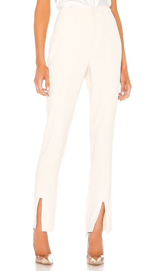 The Hanriette Pant in Cream. - size L (also in M, S, XL) - L'Academie - Modalova
